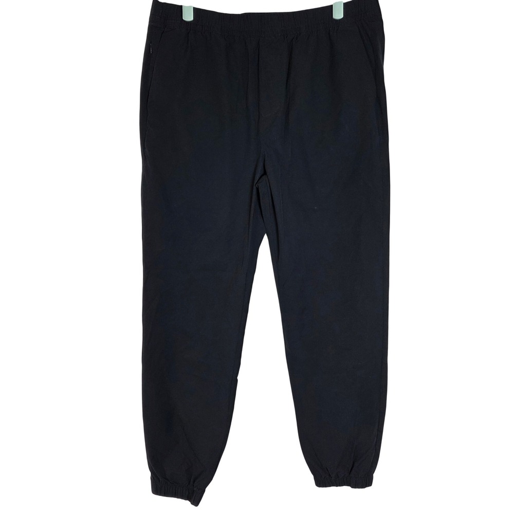Banana Republic Women's Black Jogger Pants Size M Elastic Waist Pull On